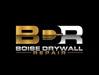 Boise Drywall Repair  logo design by MarkindDesign
