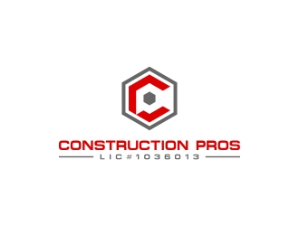 Construction Pros CP LIC#1036013 logo design by CreativeKiller
