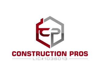 Construction Pros CP LIC#1036013 logo design by pakNton