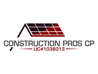 Construction Pros CP LIC#1036013 logo design by ElonStark