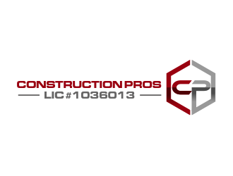 Construction Pros CP LIC#1036013 logo design by kimora