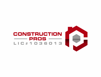 Construction Pros CP LIC#1036013 logo design by kimora