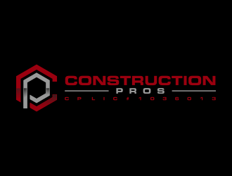 Construction Pros CP LIC#1036013 logo design by Mahrein