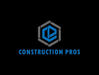 Construction Pros CP LIC#1036013 logo design by josephope