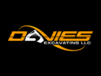 Davies Excavating LLC logo design by ekitessar