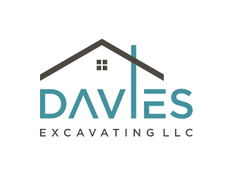 Davies Excavating LLC logo design by enilno