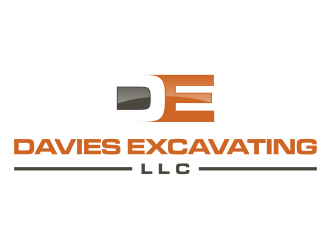 Davies Excavating LLC logo design by enilno