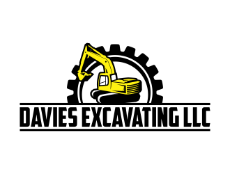 Davies Excavating LLC logo design by maseru
