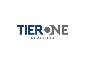 Tier One Realtors logo design by denfransko
