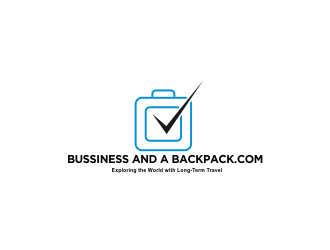 bussiness and a backpack.com  logo design by Greenlight