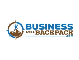 bussiness and a backpack.com  logo design by jaize