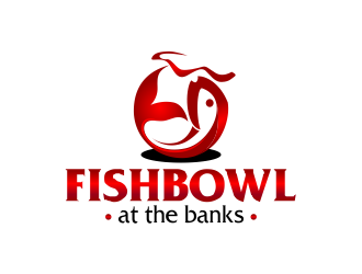 FISHBOWL at the banks logo design by gcreatives
