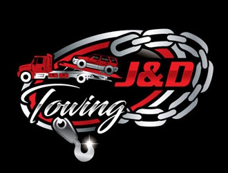 J&D Towing logo design by shere
