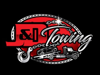 J&D Towing logo design by shere