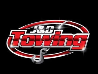 J&D Towing logo design by shere