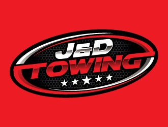 J&D Towing logo design by shere