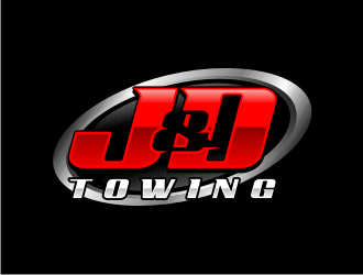 J&D Towing logo design by coco