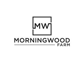 Morningwood Farm logo design by alby