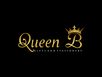 Queen B Gifts and Stationery  logo design by oke2angconcept