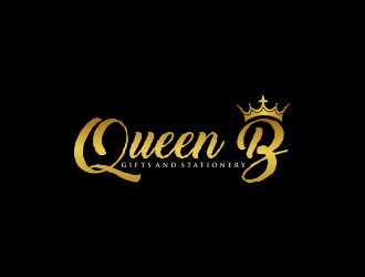 Queen B Gifts and Stationery  logo design by oke2angconcept