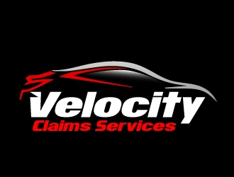 Velocity Claims Services logo design by ElonStark