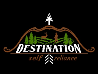Destination Self-Reliance logo design by DreamLogoDesign