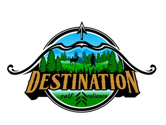 Destination Self-Reliance logo design by DreamLogoDesign
