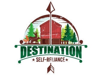 Destination Self-Reliance logo design by Suvendu