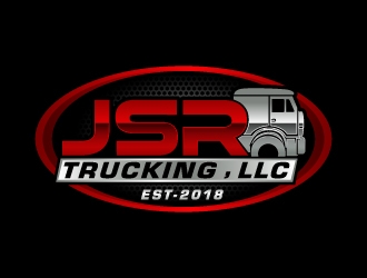 JSR Trucking, LLC logo design by Aelius