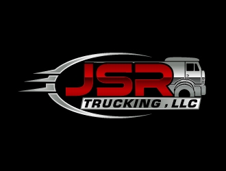 JSR Trucking, LLC logo design by Aelius