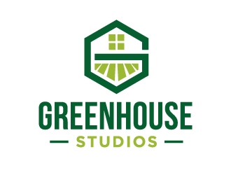 Greenhouse studios logo design by santiagodesigns