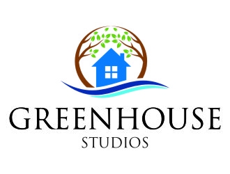 Greenhouse studios logo design by jetzu
