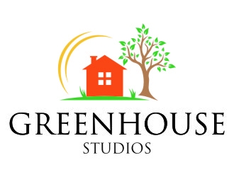 Greenhouse studios logo design by jetzu