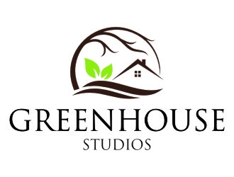 Greenhouse studios logo design by jetzu