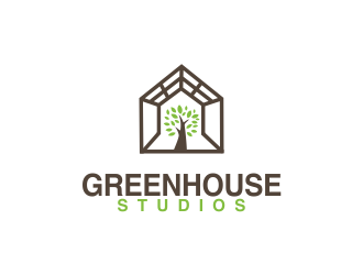 Greenhouse studios logo design by oke2angconcept