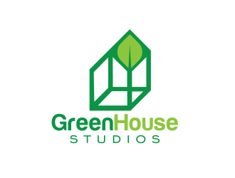 Greenhouse studios logo design by serprimero