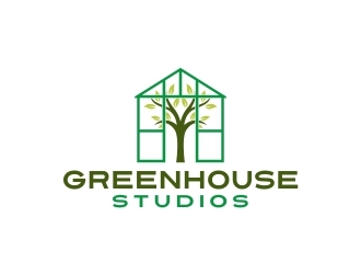 Greenhouse studios logo design by adwebicon