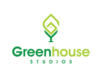 Greenhouse studios logo design by LOVECTOR