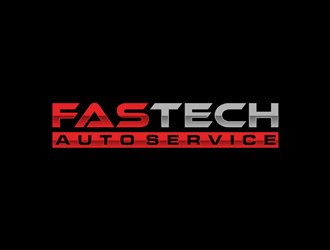 Fastech Auto Service logo design by johana