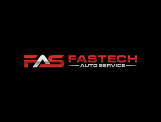 Fastech Auto Service logo design by johana
