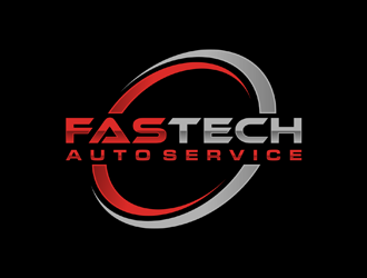 Fastech Auto Service logo design by johana