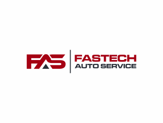 Fastech Auto Service logo design by ammad