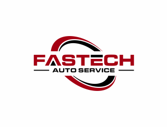 Fastech Auto Service logo design by ammad