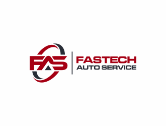 Fastech Auto Service logo design by ammad
