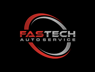 Fastech Auto Service logo design by johana