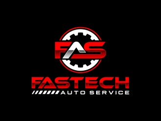 Fastech Auto Service logo design by CreativeKiller