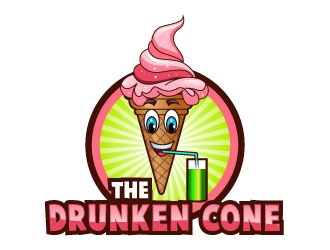 The Drunken Cone logo design by uttam