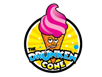 The Drunken Cone logo design by shere