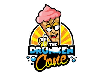 The Drunken Cone logo design by shere