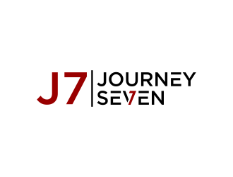 J7 / Journey Seven logo design by dewipadi